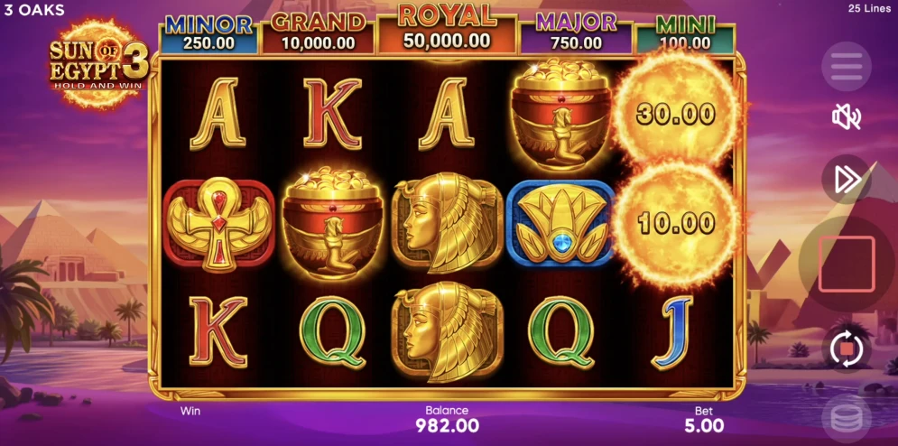Sun of Egypt 3 Slot