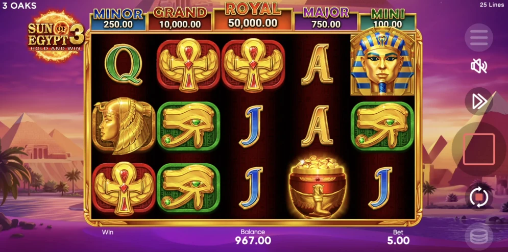 Sun of Egypt 3 Slot